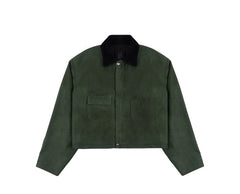 CROP SUEDE JACKET