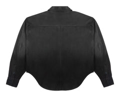 Ombre Leather Shirt