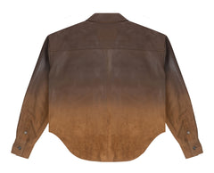 Ombre Leather Shirt