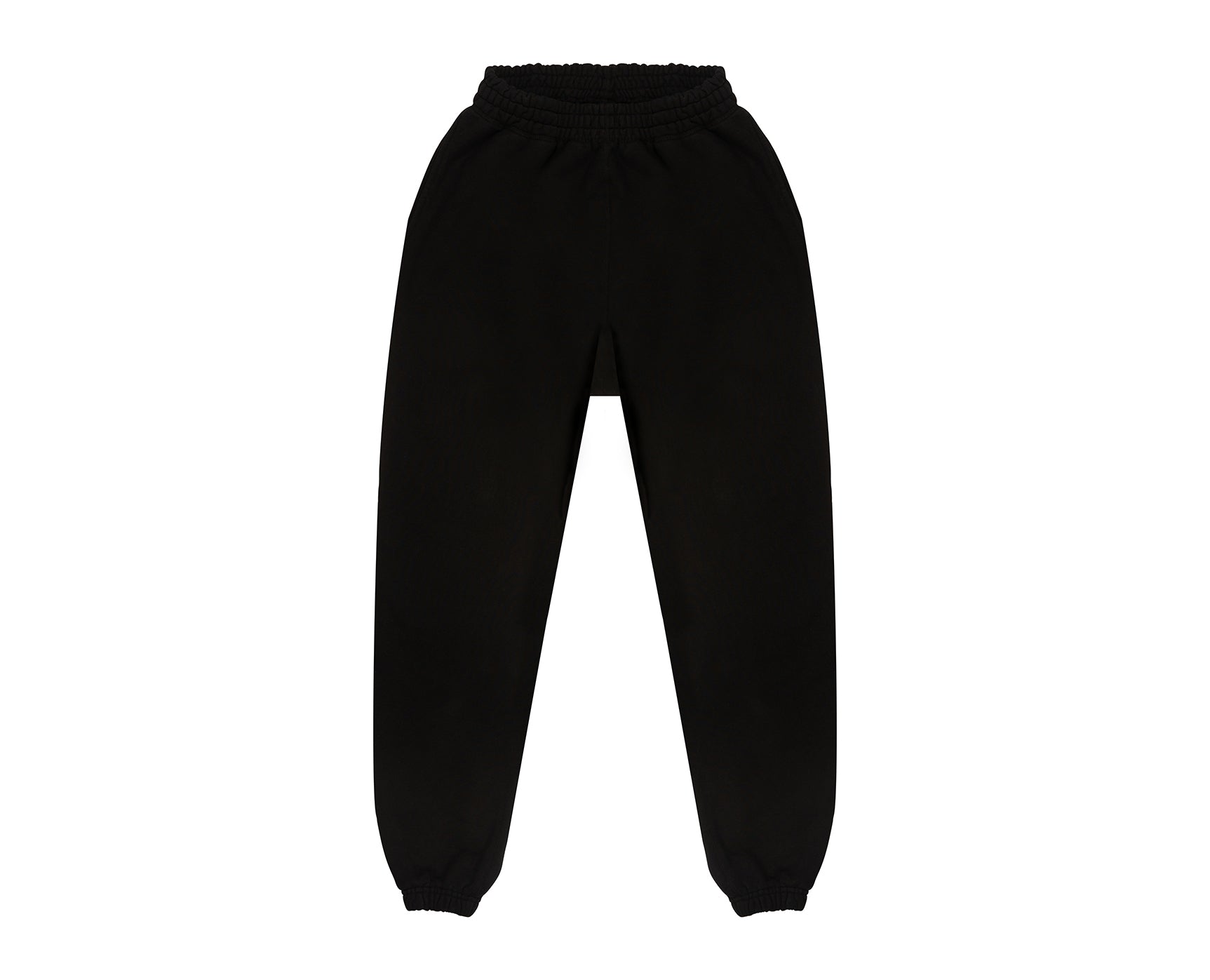 Premium Solid Sweatpant - Feather Embroidery
